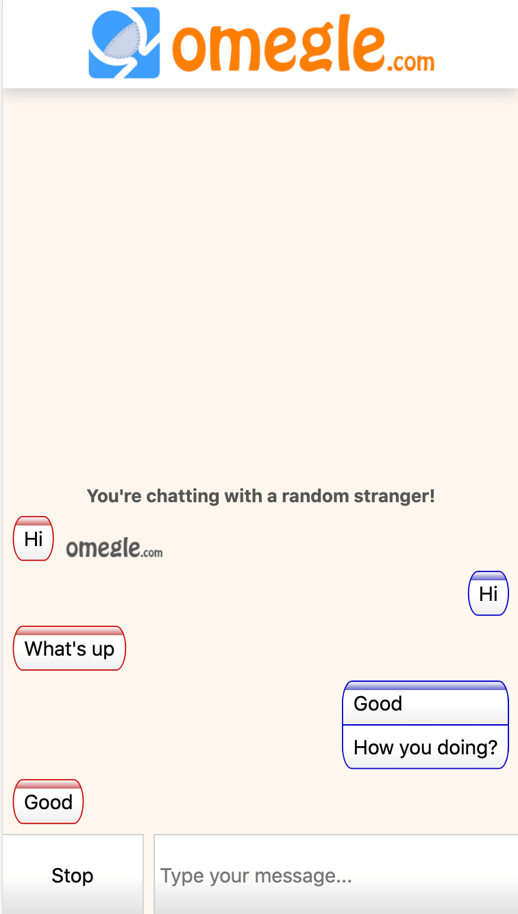 Chat omegle live Welcome to